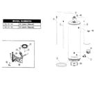 Kenmore 1533311402 water heater diagram