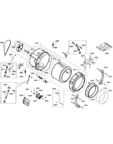 Tub assy