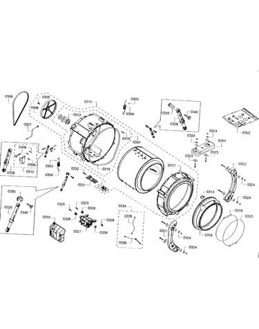 Tub assy