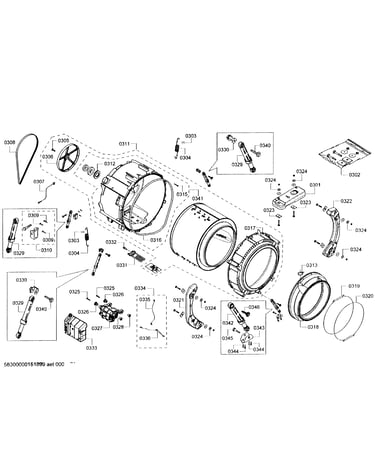Tub assy
