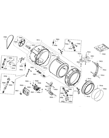 Tub assy
