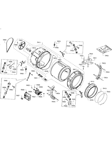 Tub assy