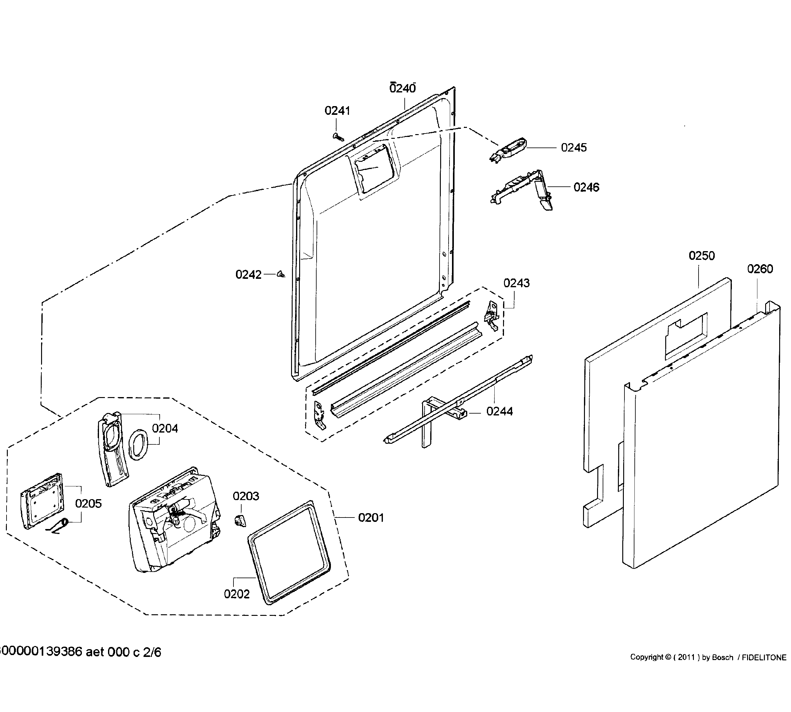 Door assy