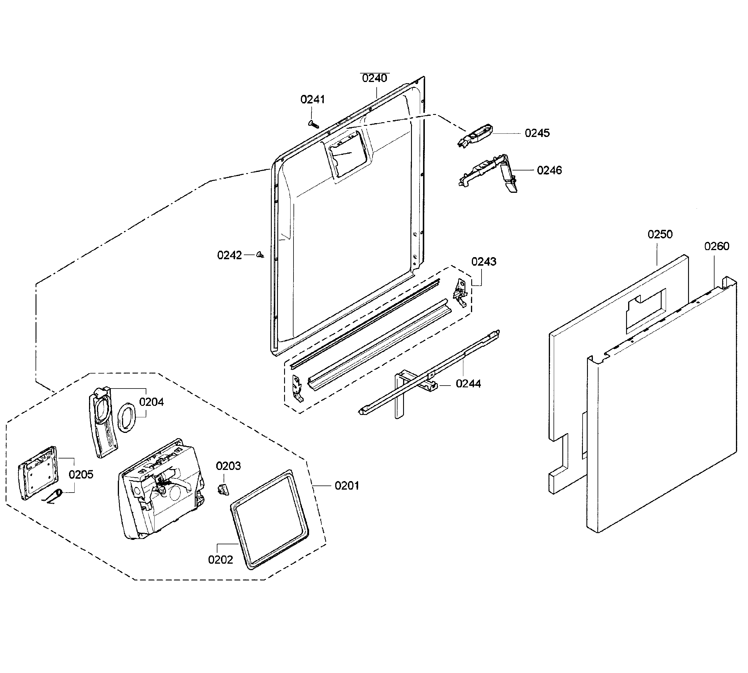 Door assy
