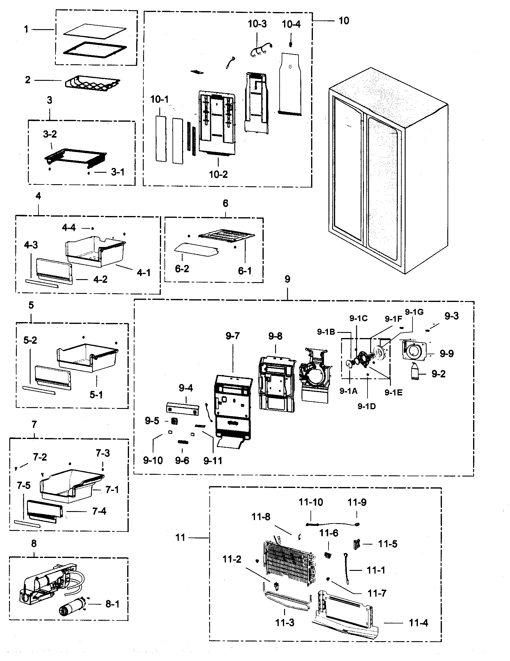 CABINET PARTS 1