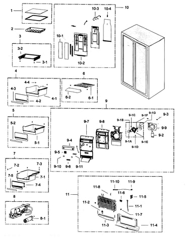 Cabinet parts 1