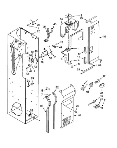 Freezer liner