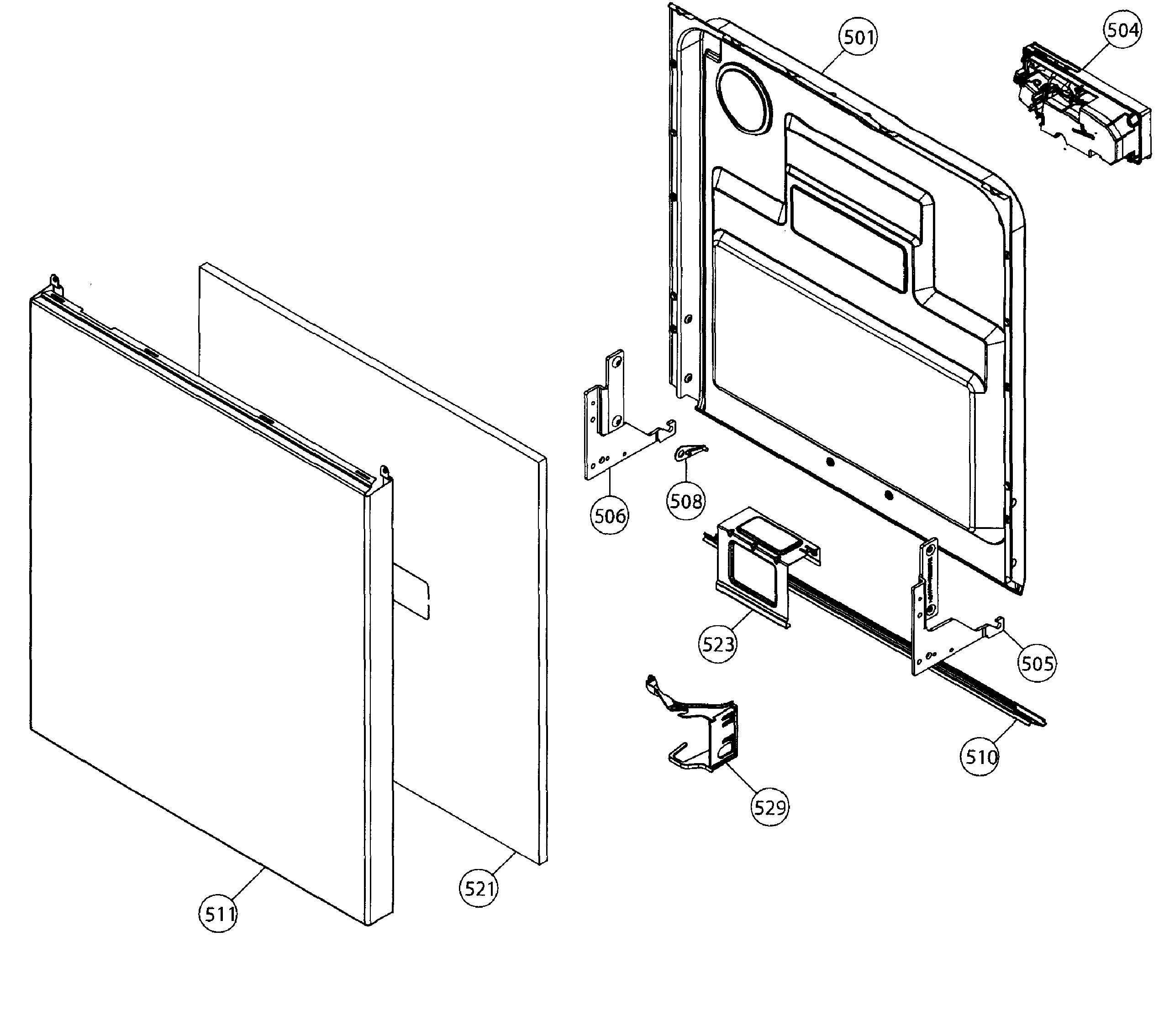 Door assy