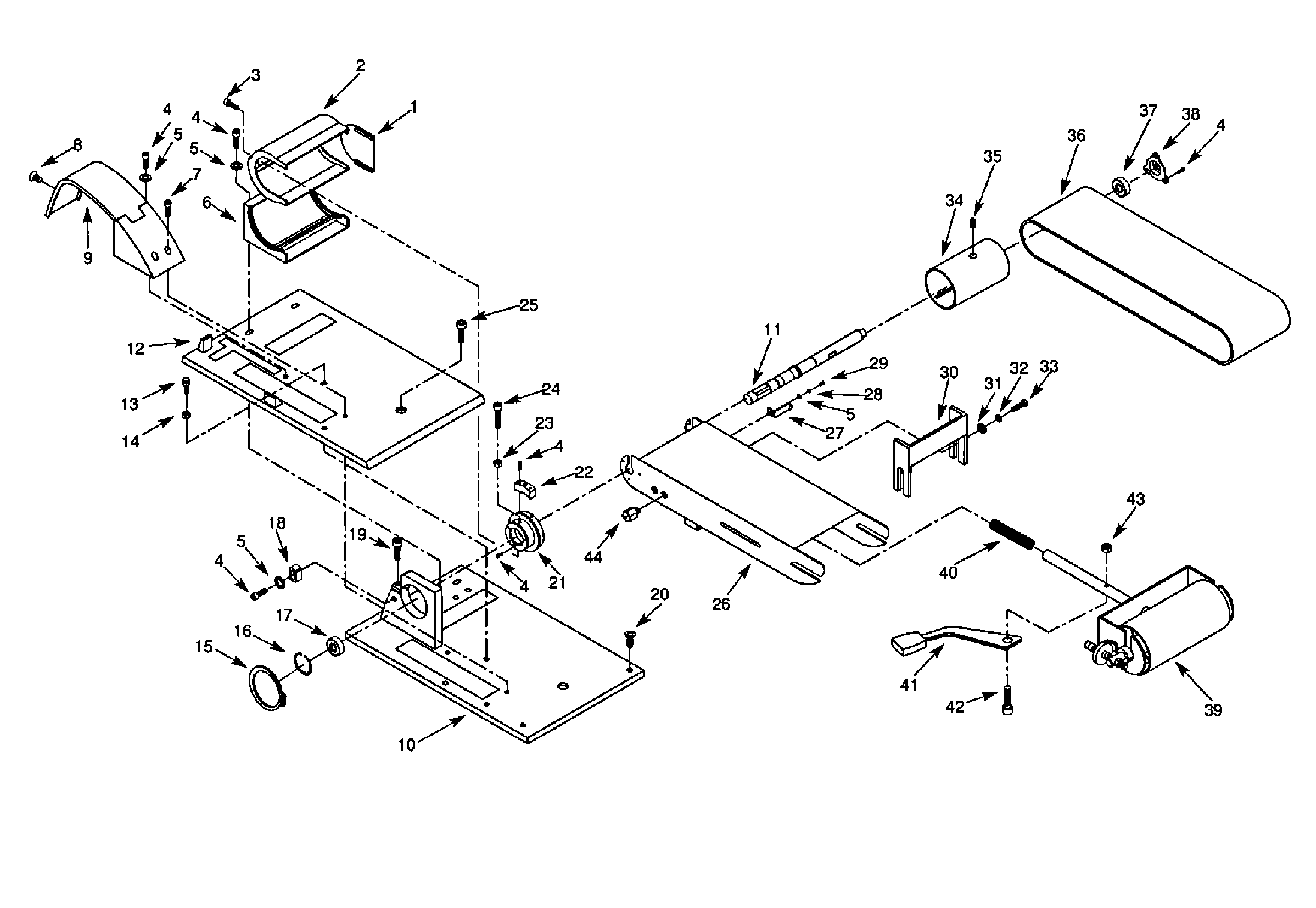 Belt section