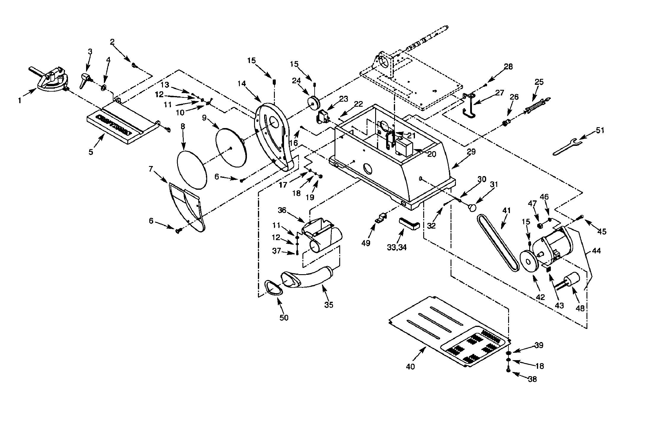 Disc section