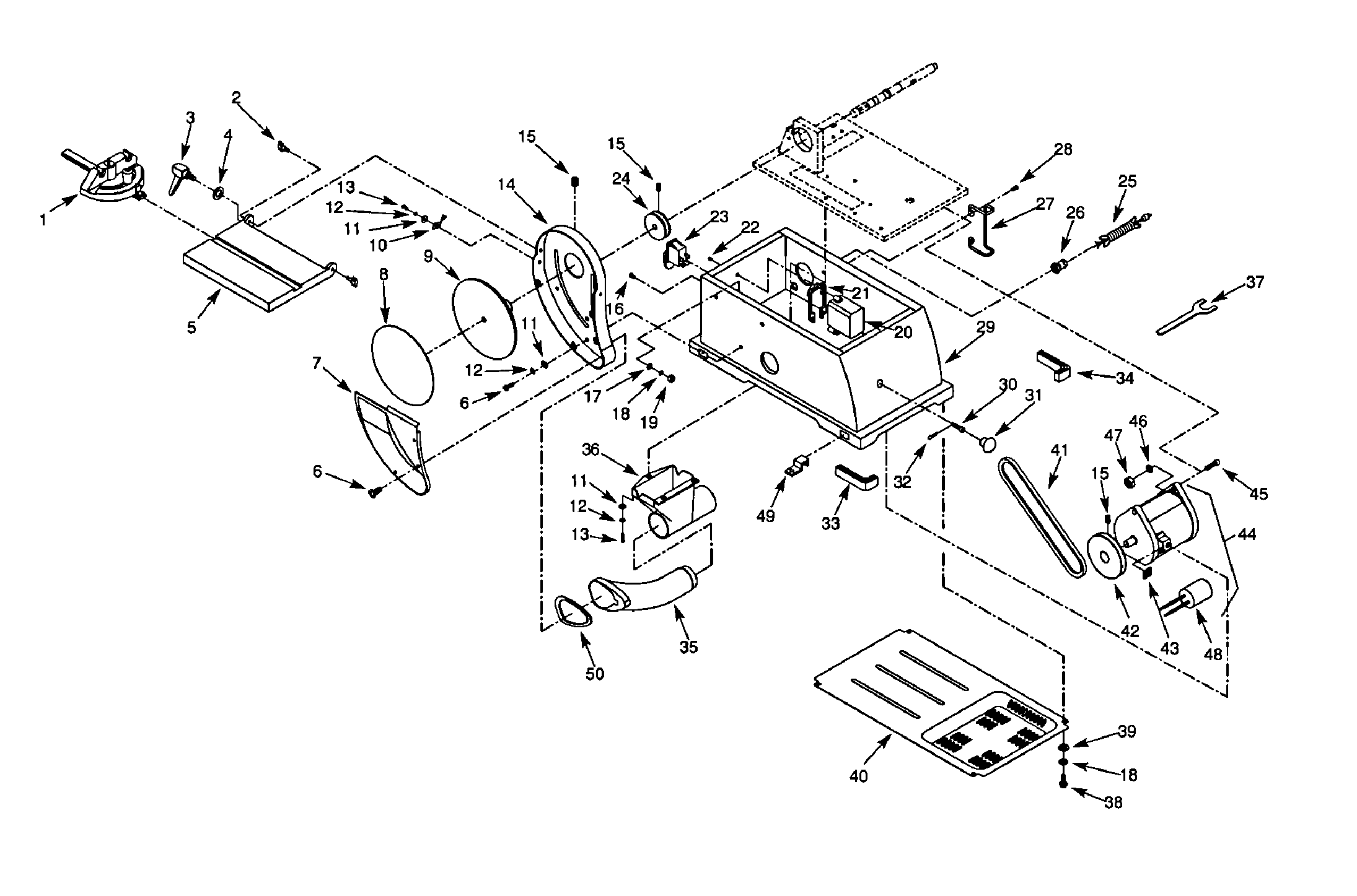 Disc section