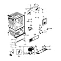 Samsung RFG29PHDRS/XAA cabinet diagram
