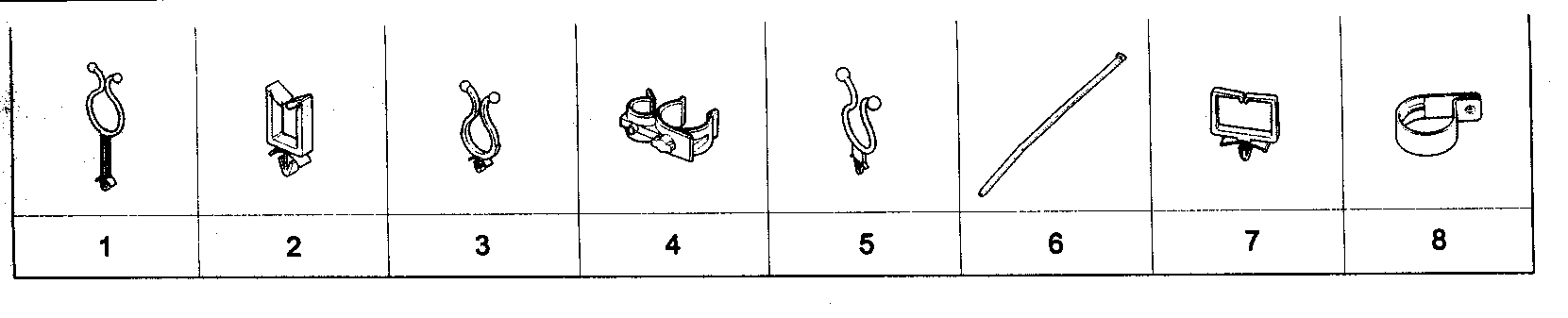 Cable holders