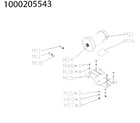 Horizon T101-2011 motor drive diagram