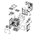 Samsung FE710DRS/XAA-01 cabinet diagram