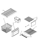 Freezer shelfs