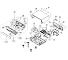 Samsung HW-D650S/ZA-ZZ01 cabinet parts diagram