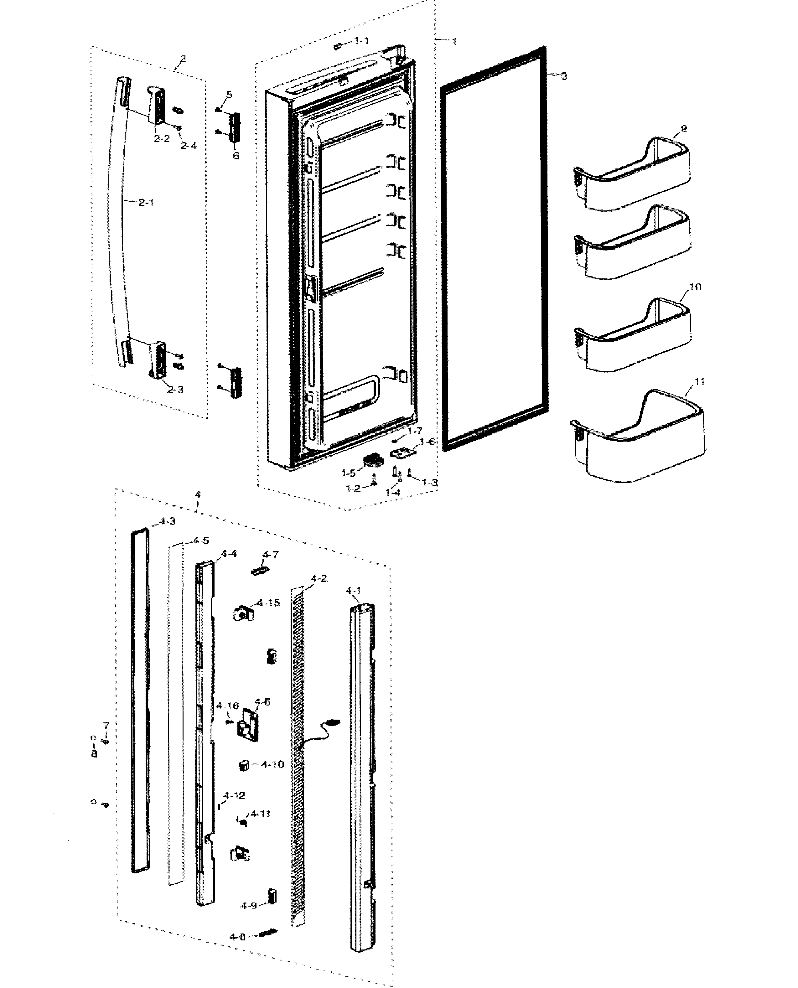 Left door