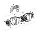 Thermador HGSI42TS/01 blower assy diagram