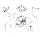 Thermador PRD304GHC/02 cabinet 1 diagram