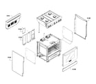 Thermador PRD304GHC/04 cabinet diagram