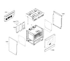 Thermador PRD304GHC/05 cabinet 1 diagram