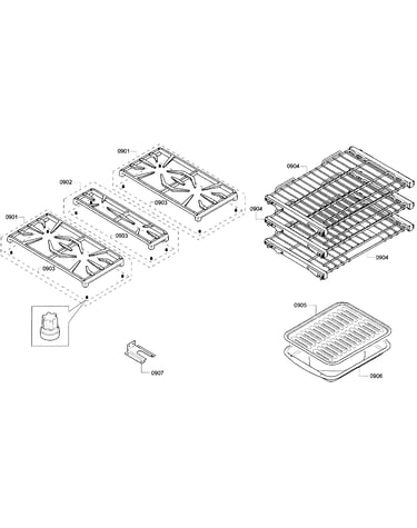 Grates/shelfs