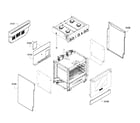 Thermador PRD304GHC/08 cabinet 1 diagram