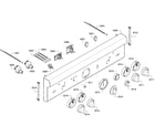 Thermador PRD304GHC/08 front panel diagram