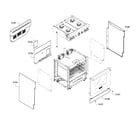 Thermador PRD304GHC/09 cabinet 1 diagram