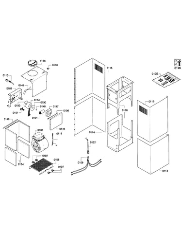 Chimney assy