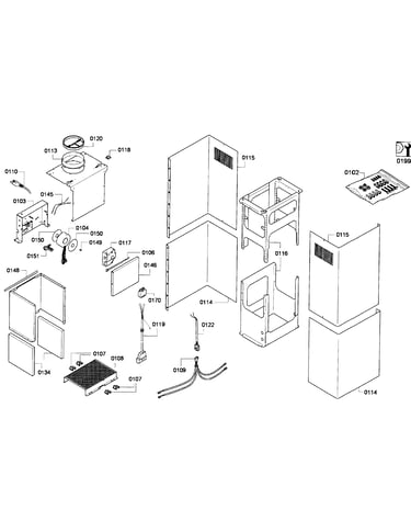 Chimney assy