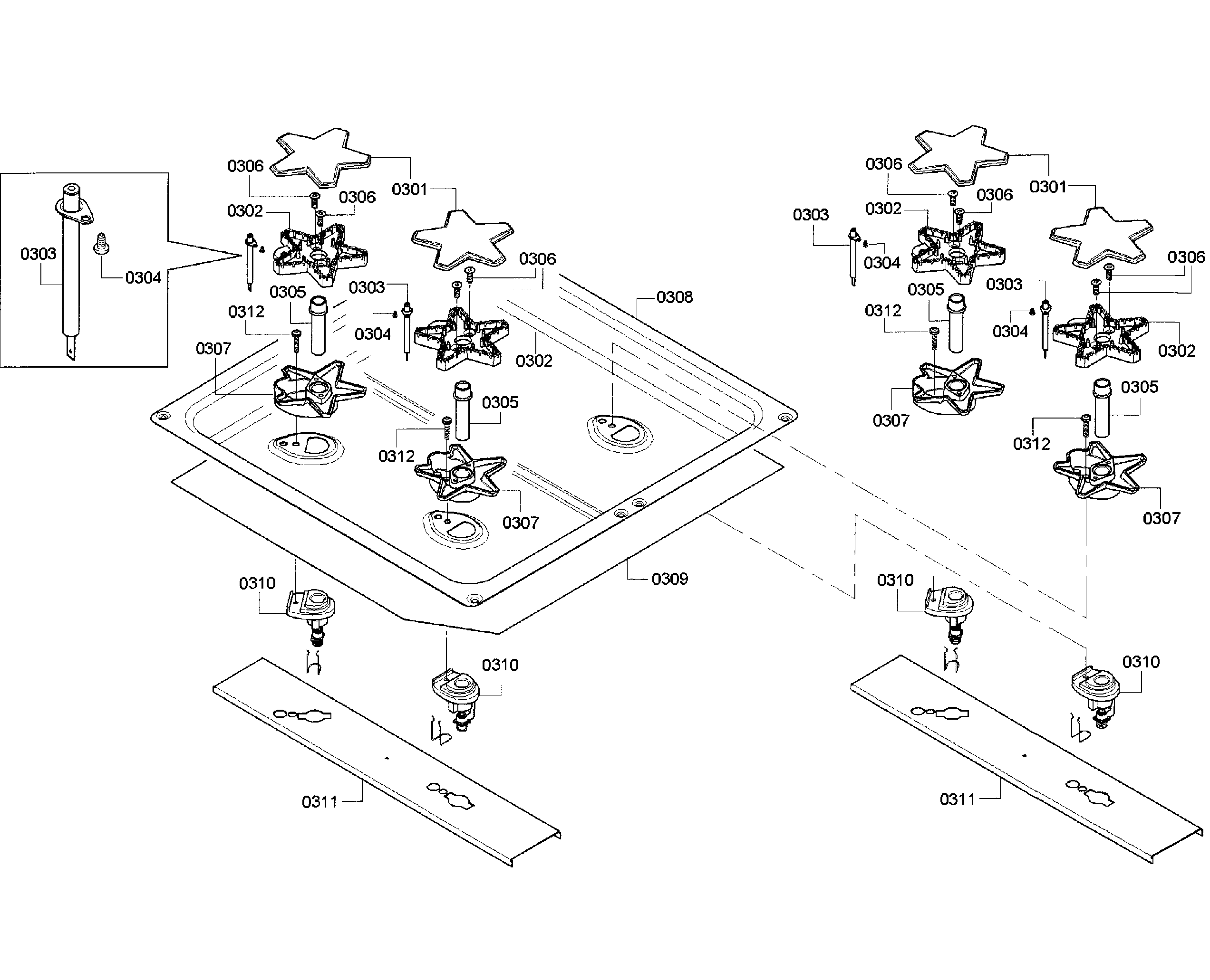 BURNERS-24"