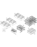 Grates/shelfs