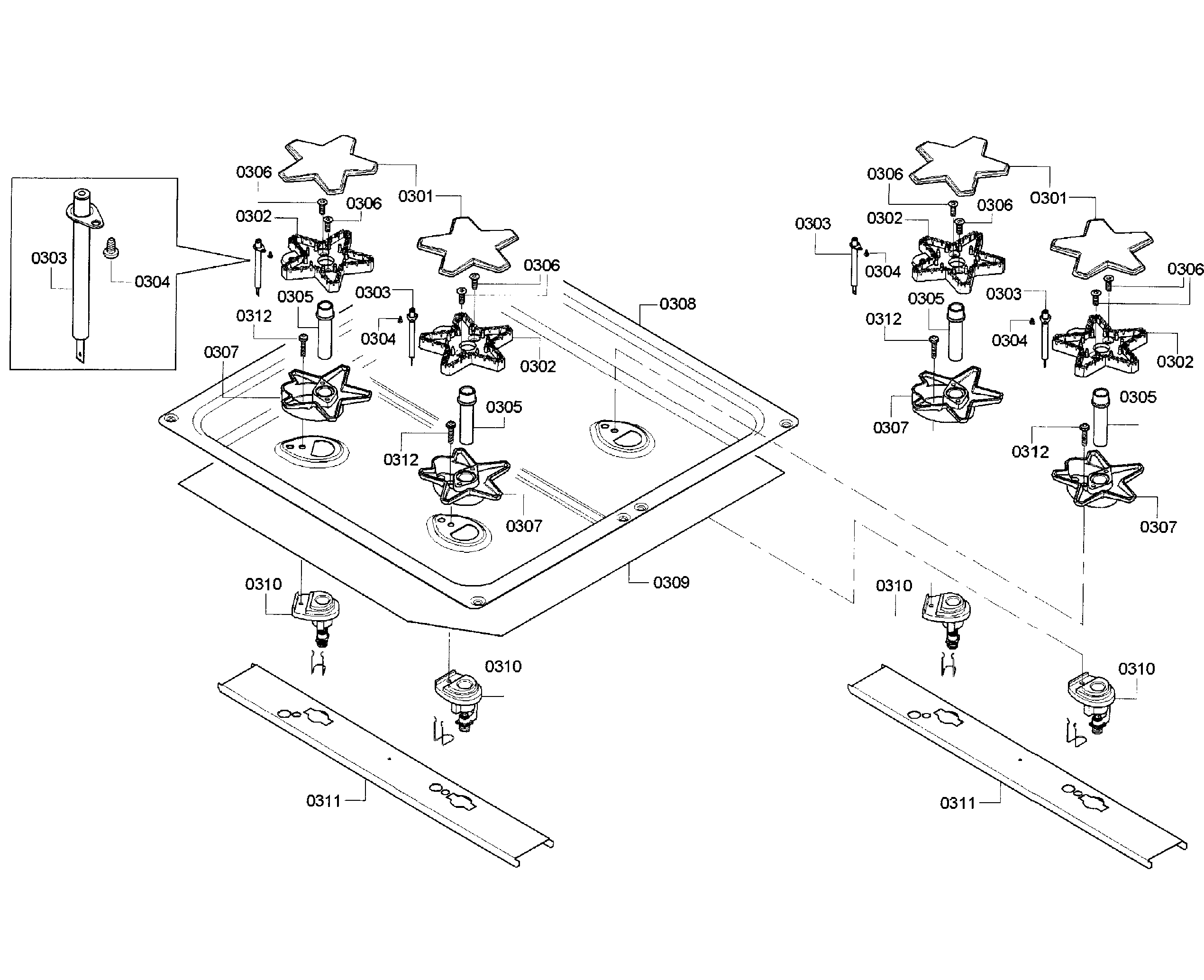 BURNERS-24"