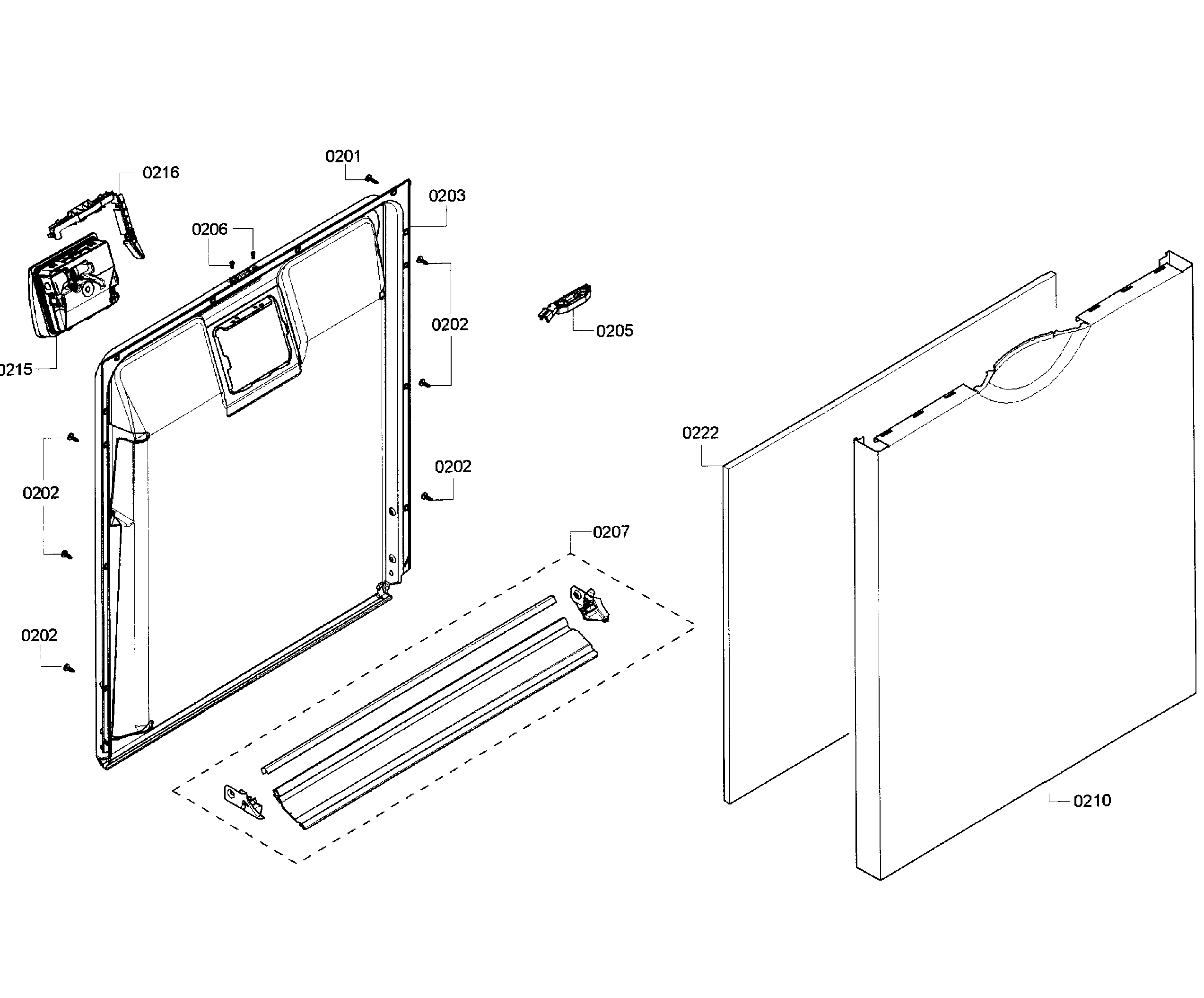 Door assy
