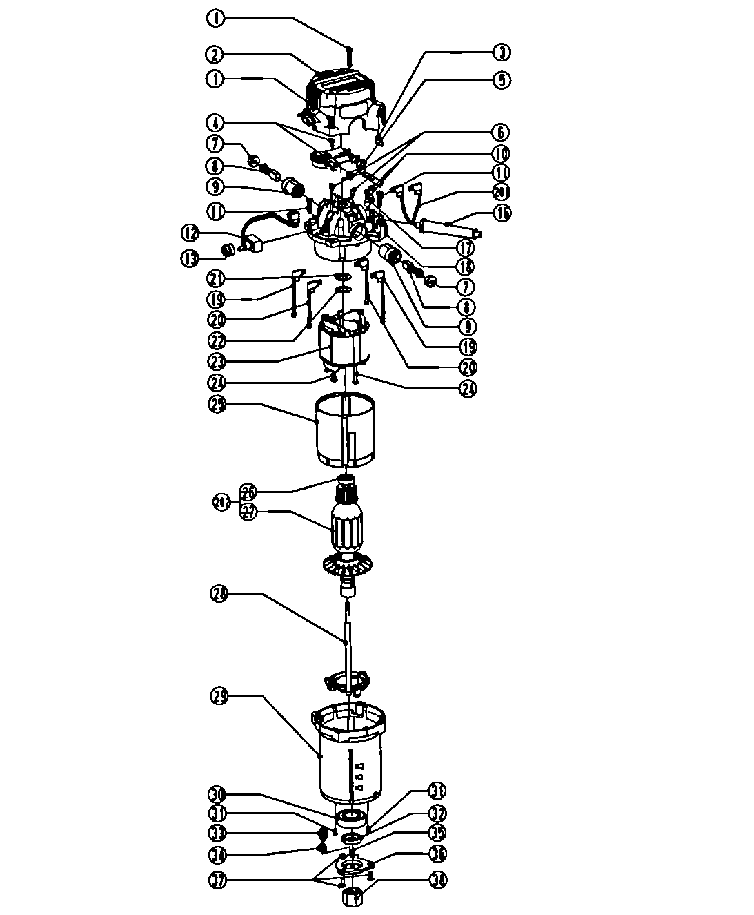 Motor assy