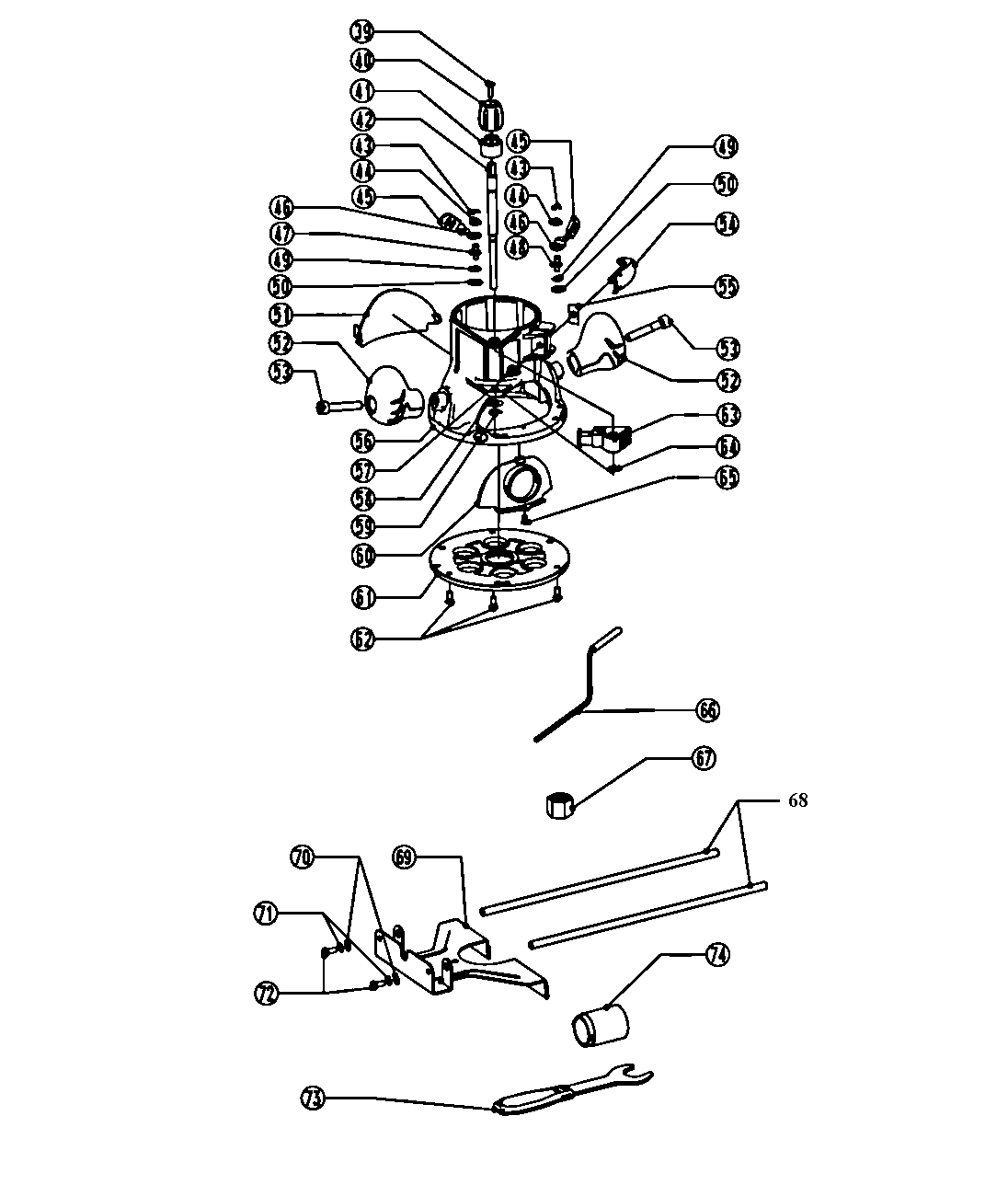 Base assy