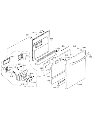 Door assy