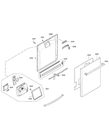 Door assy