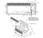 Carrier 52CQC312351AA front panel diagram