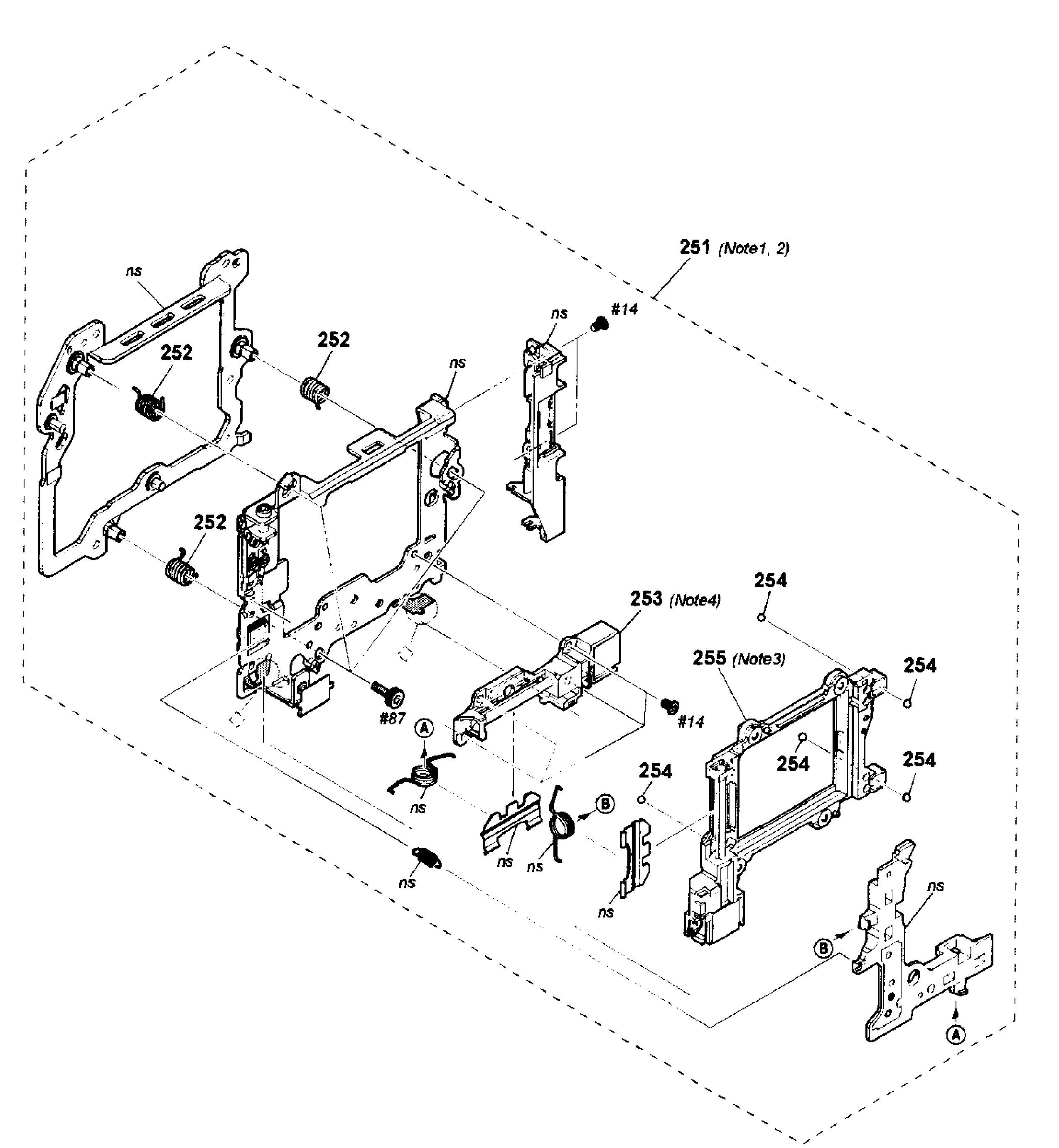 Anti shake assy