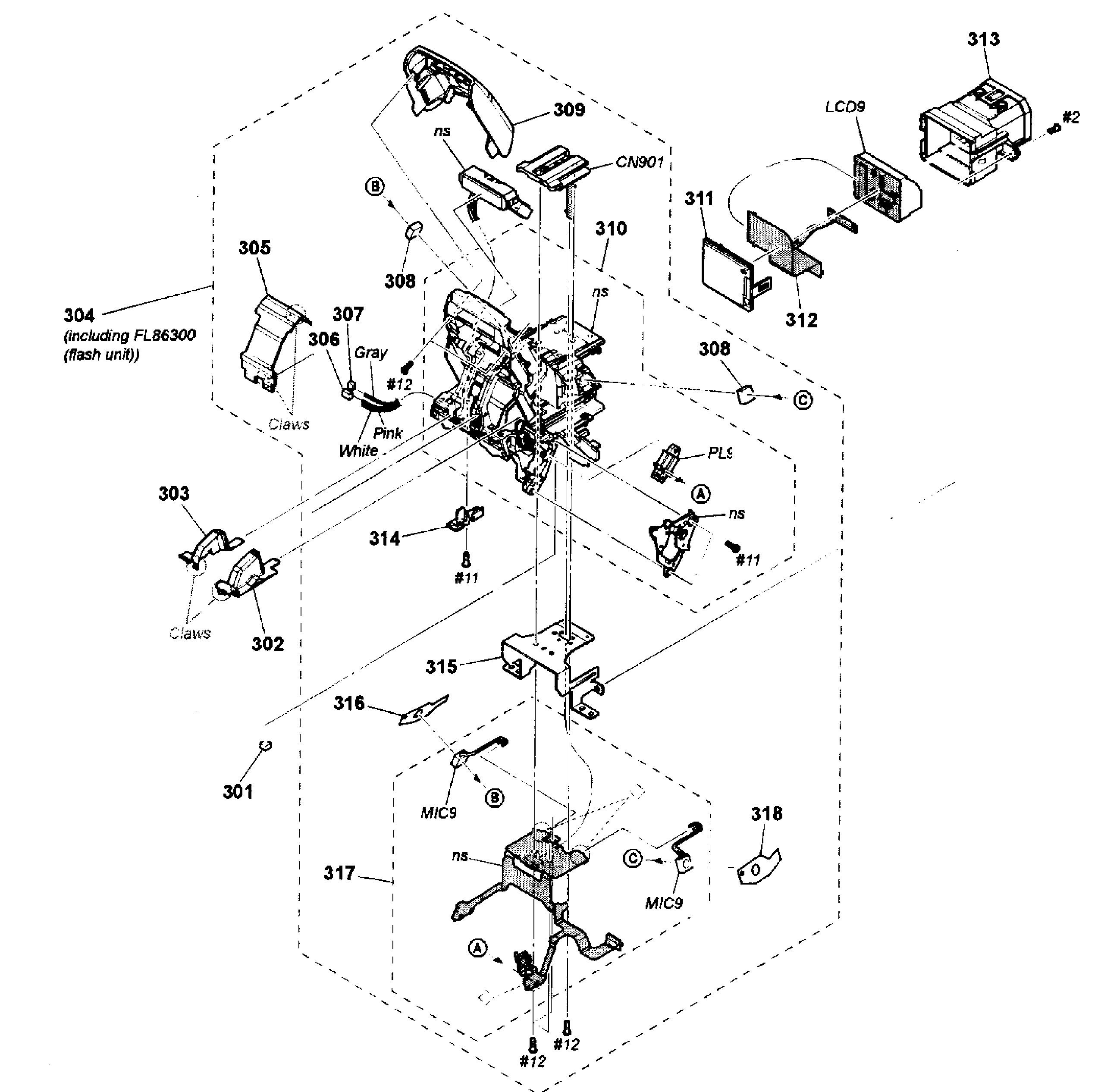 Strobe assy