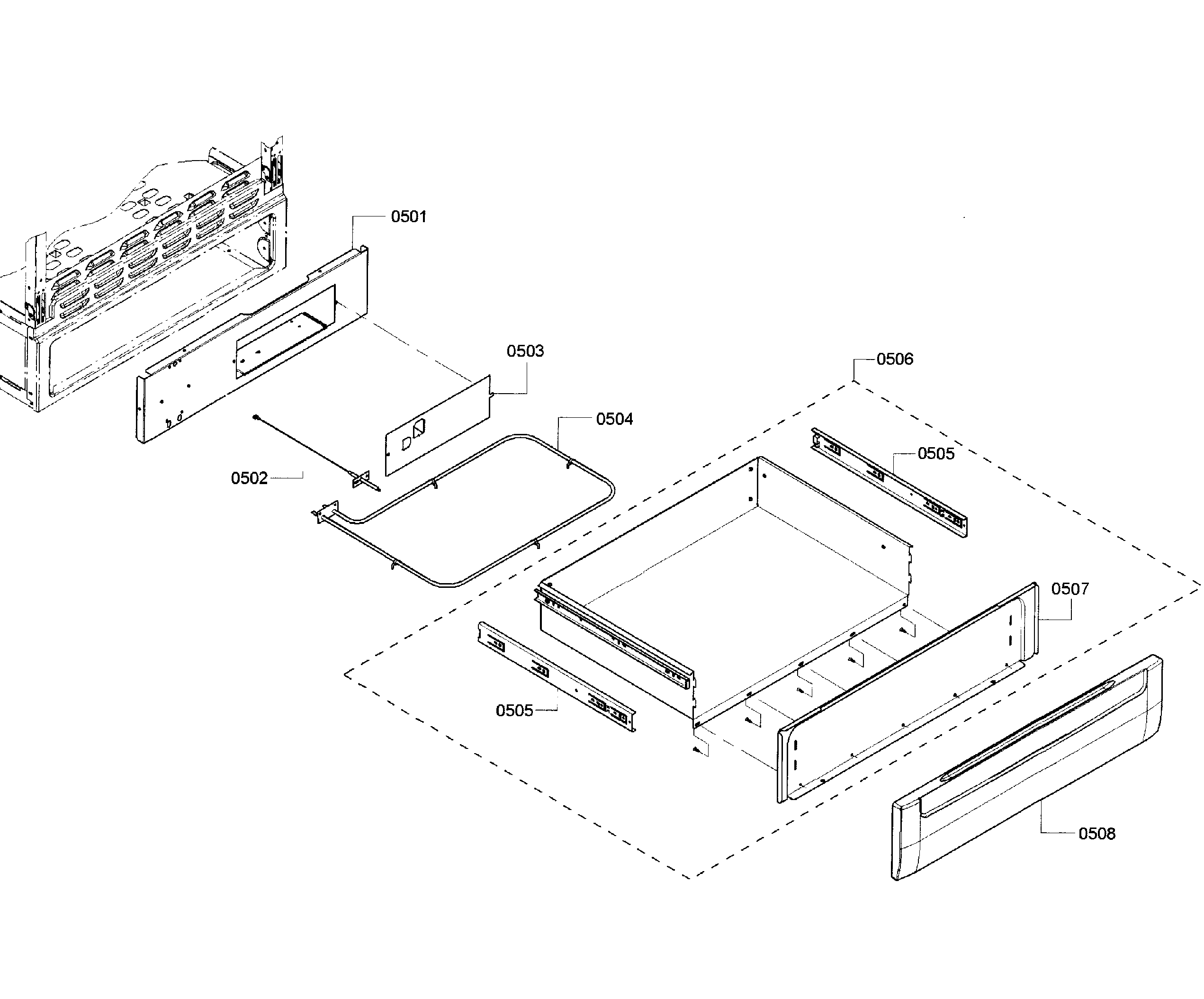 Drawer assy