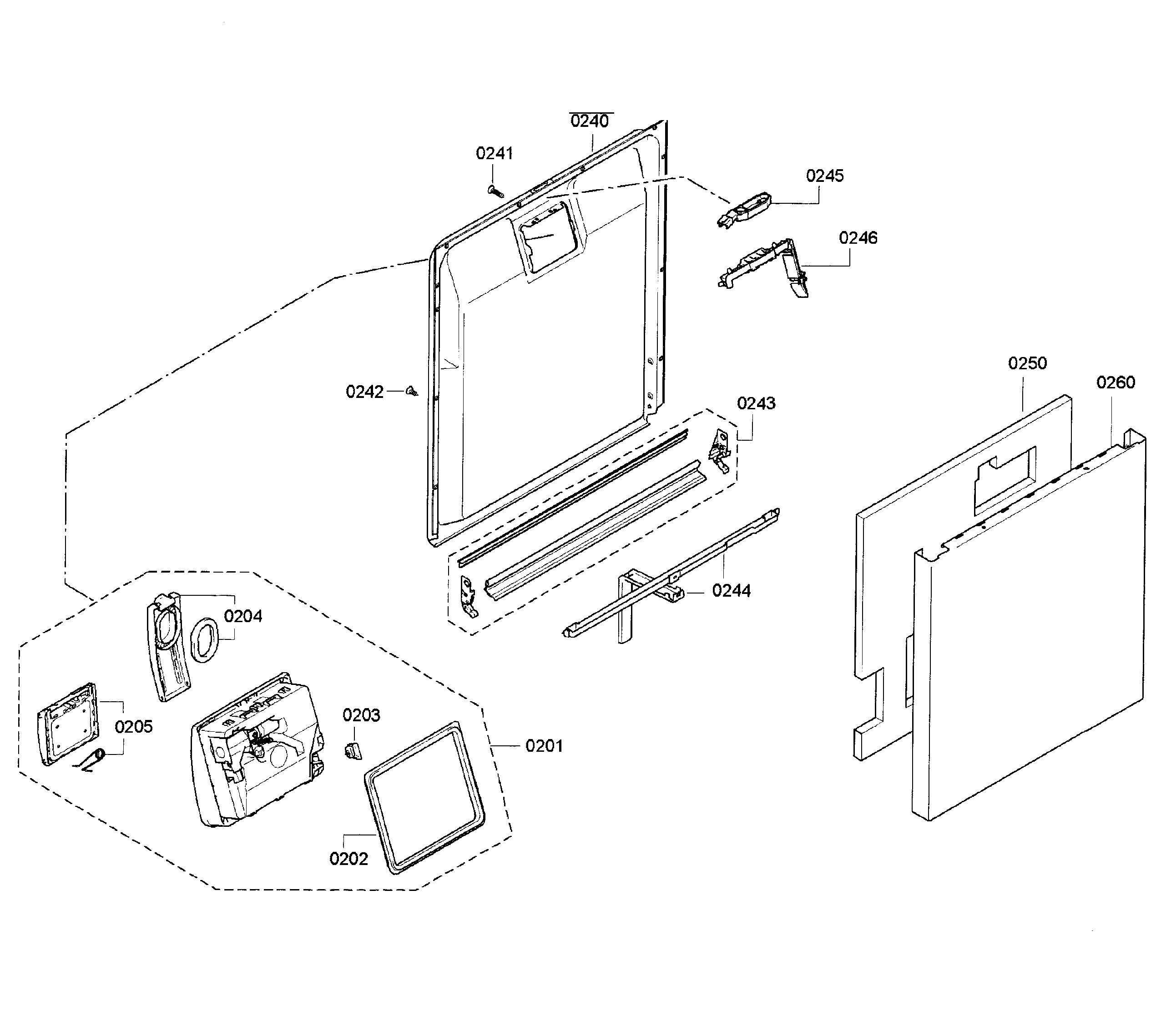 Door assy