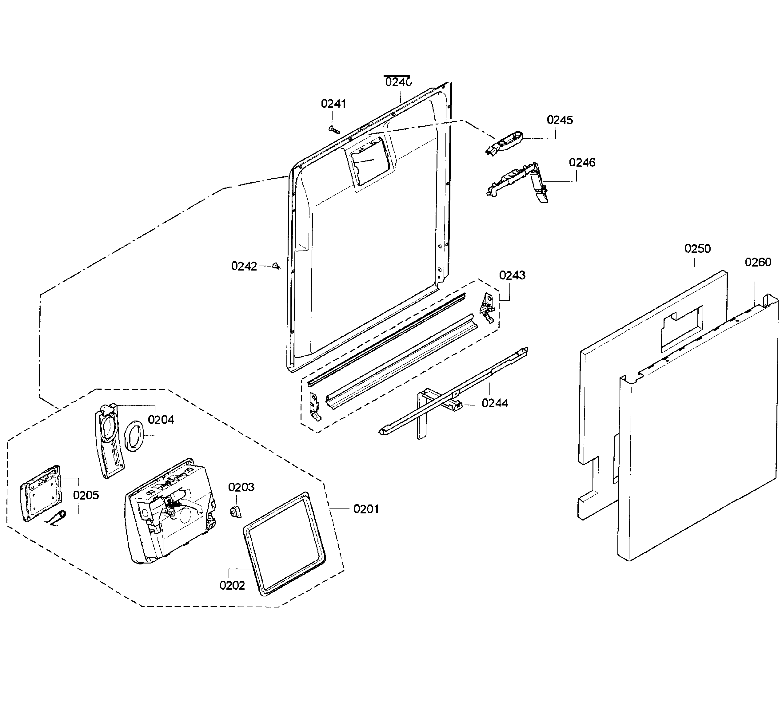 Door assy