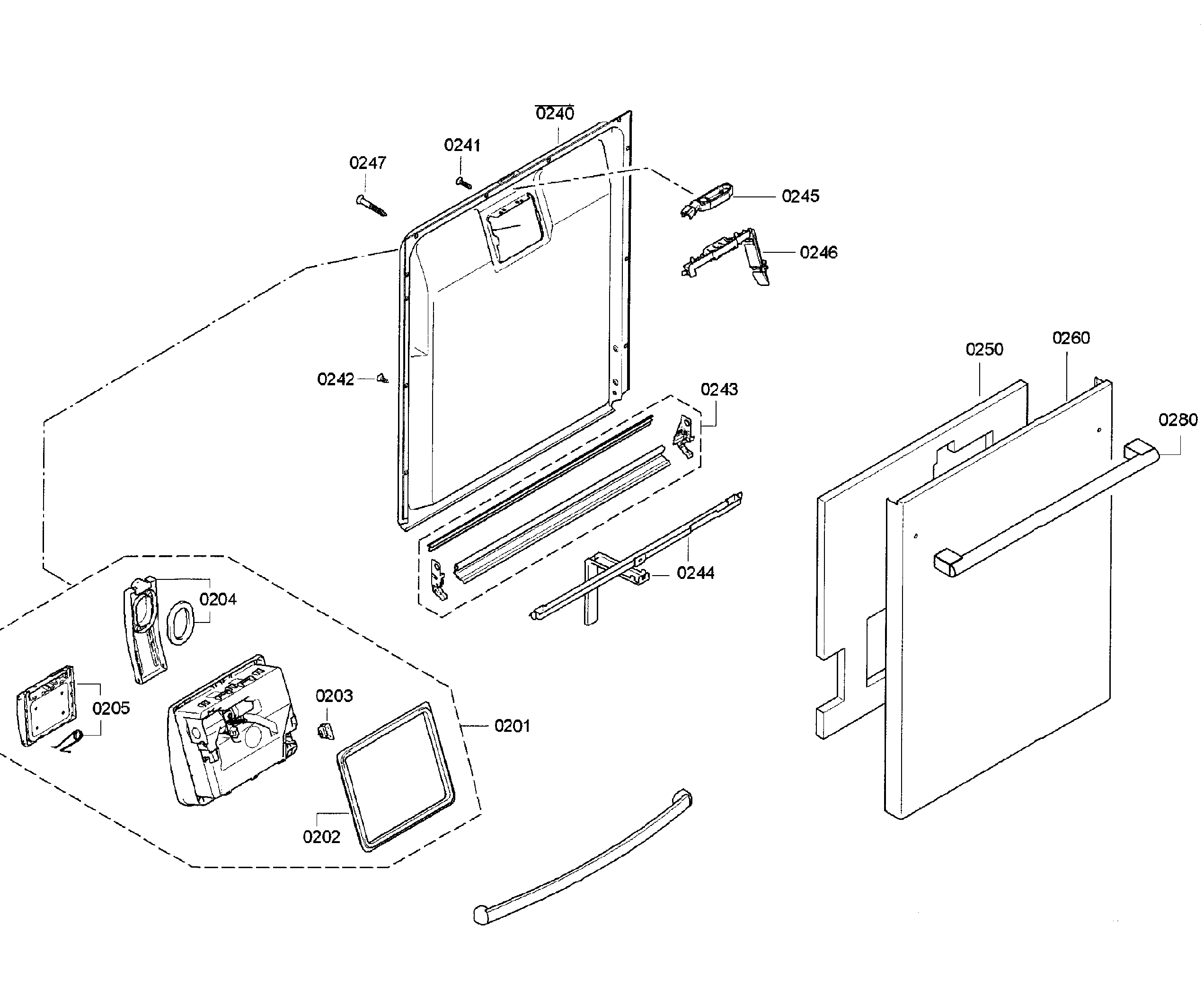 Door assy