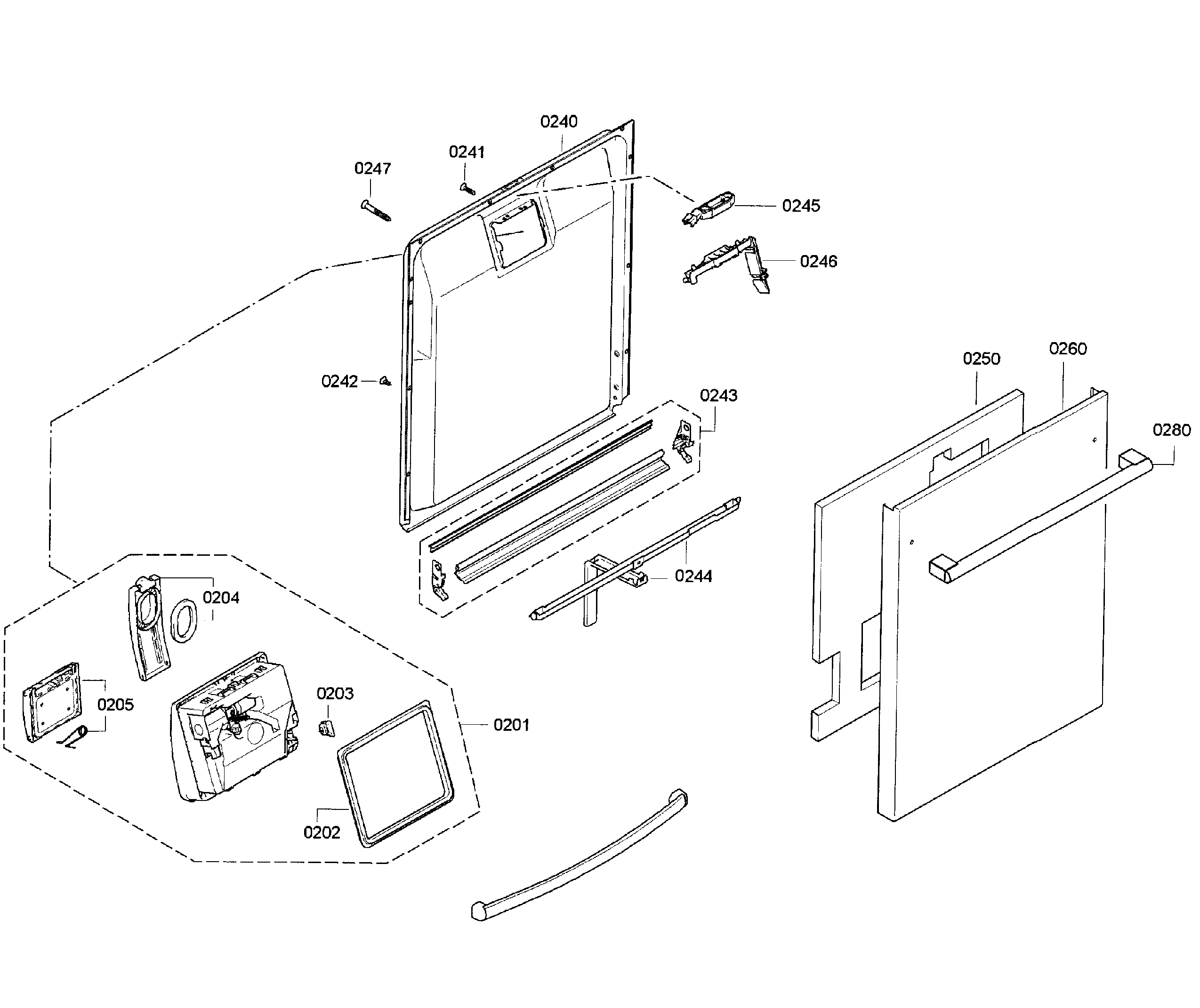 Door assy