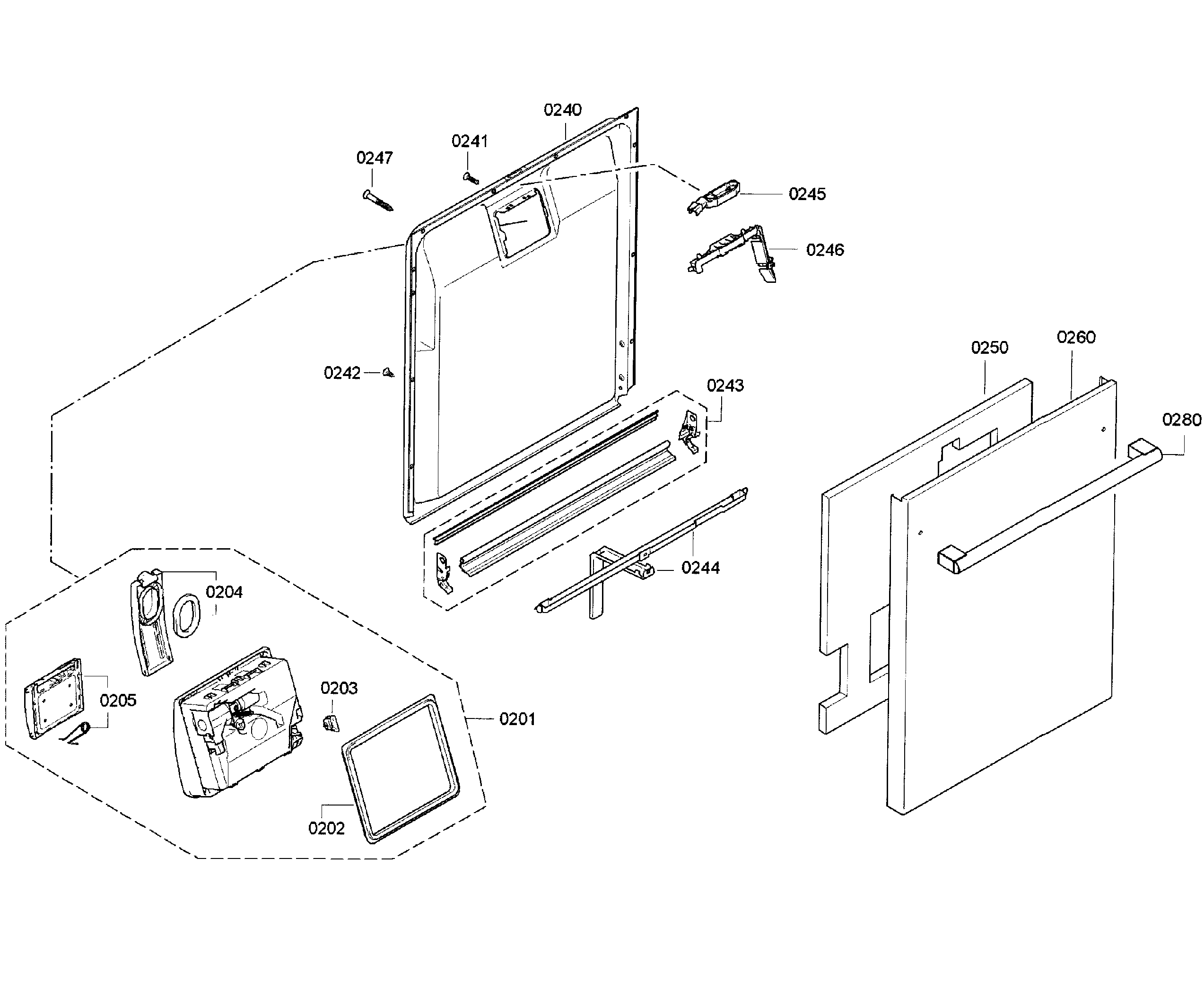 DOOR ASSY