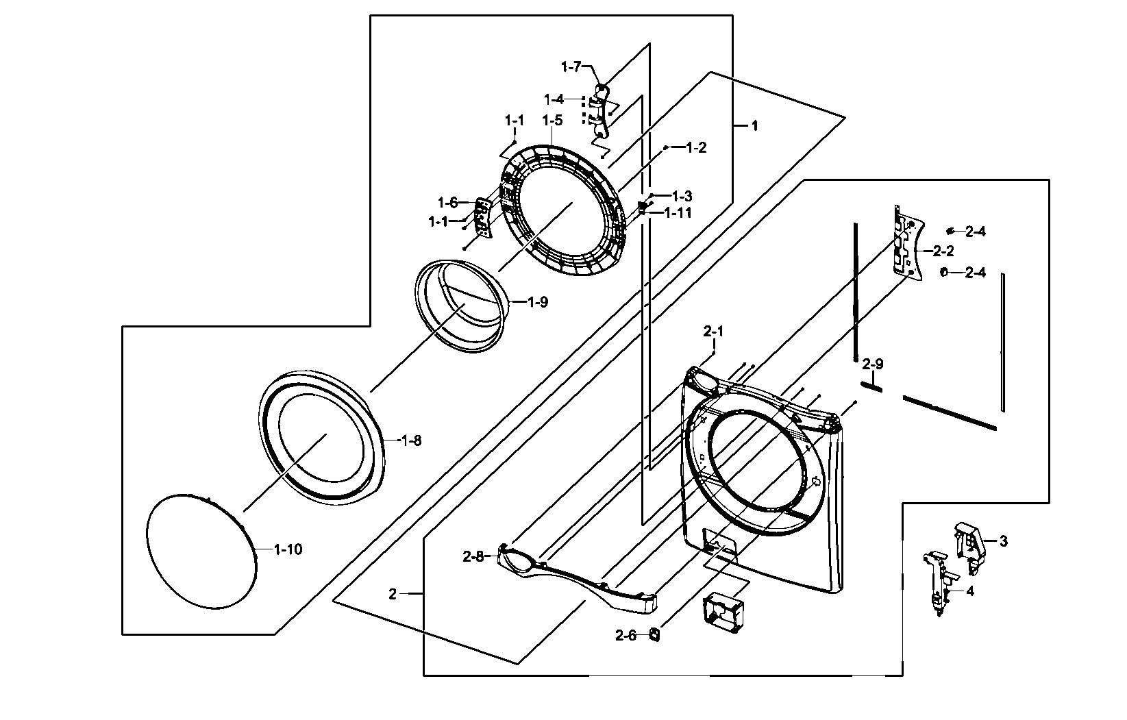 Door assy